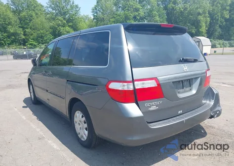 2007 Honda Odyssey Lx z USA, uszkodzony, nr VIN 5FNRL38267B029066